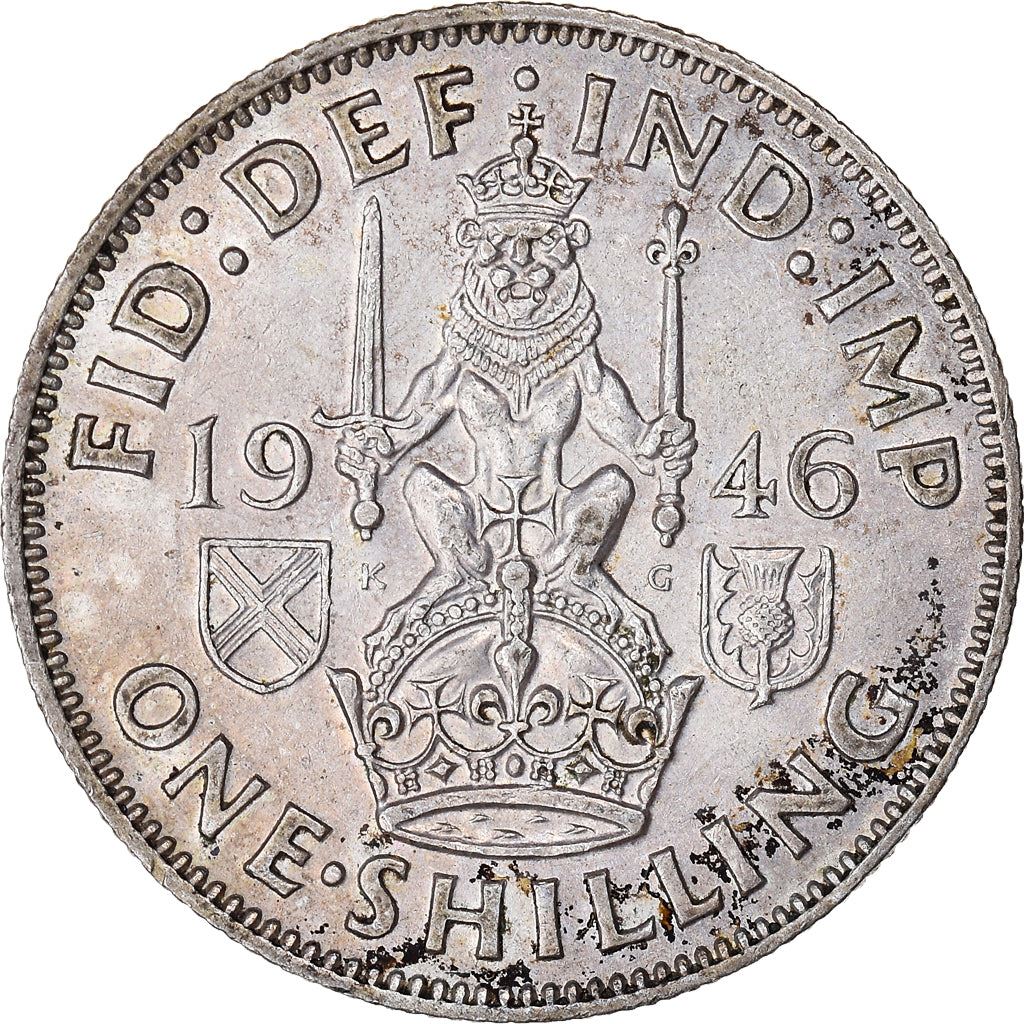 United Kingdom Coin 1 Shilling | George VI Scottish Crest | 1937 - 1946