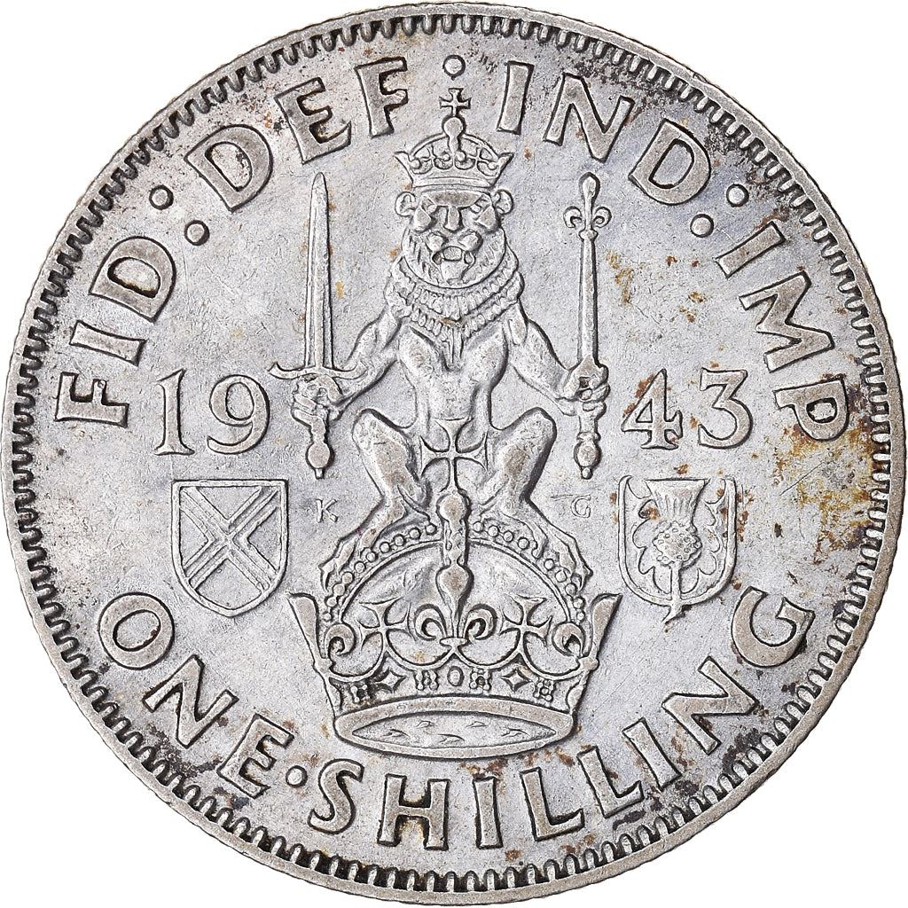 United Kingdom Coin 1 Shilling | George VI Scottish Crest | 1937 - 1946