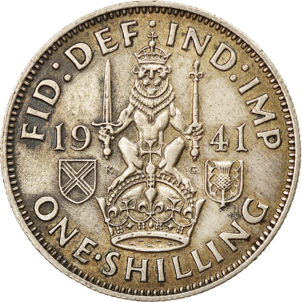 United Kingdom Coin 1 Shilling | George VI Scottish Crest | 1937 - 1946