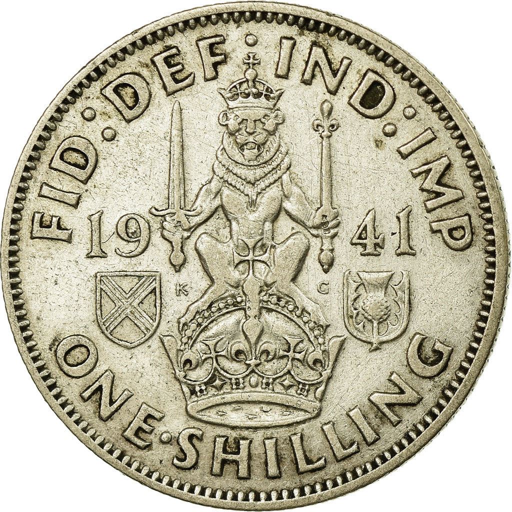 United Kingdom Coin 1 Shilling | George VI Scottish Crest | 1937 - 1946