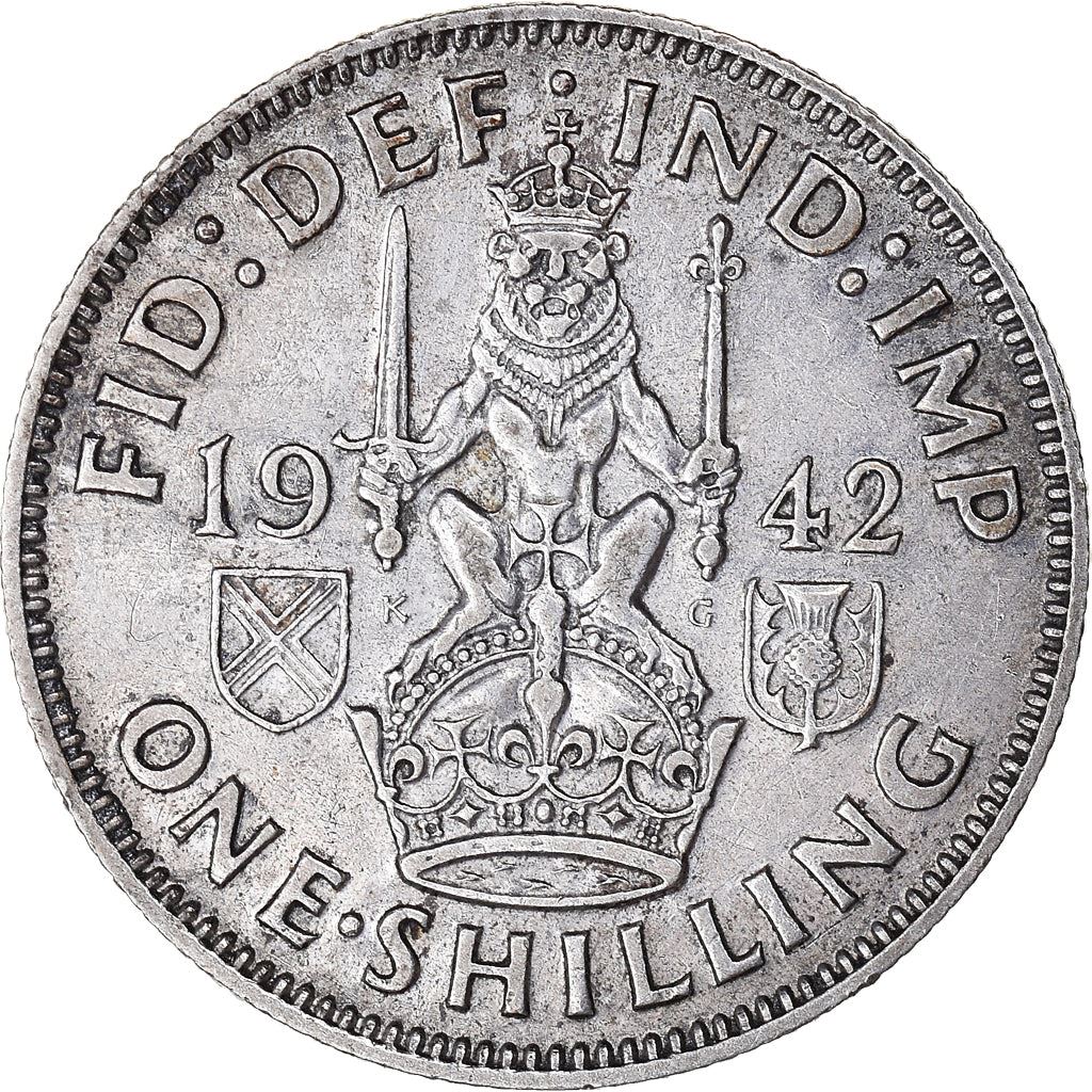 United Kingdom Coin 1 Shilling | George VI Scottish Crest | 1937 - 1946