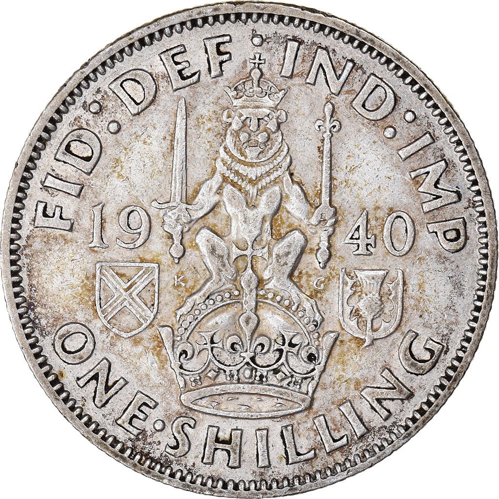 United Kingdom Coin 1 Shilling | George VI Scottish Crest | 1937 - 1946