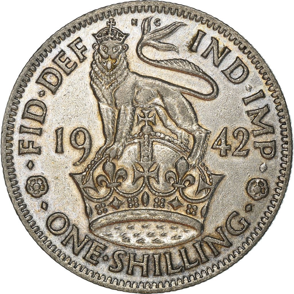 United Kingdom Coin 1 Shilling | George VI Scottish Crest | 1937 - 1946