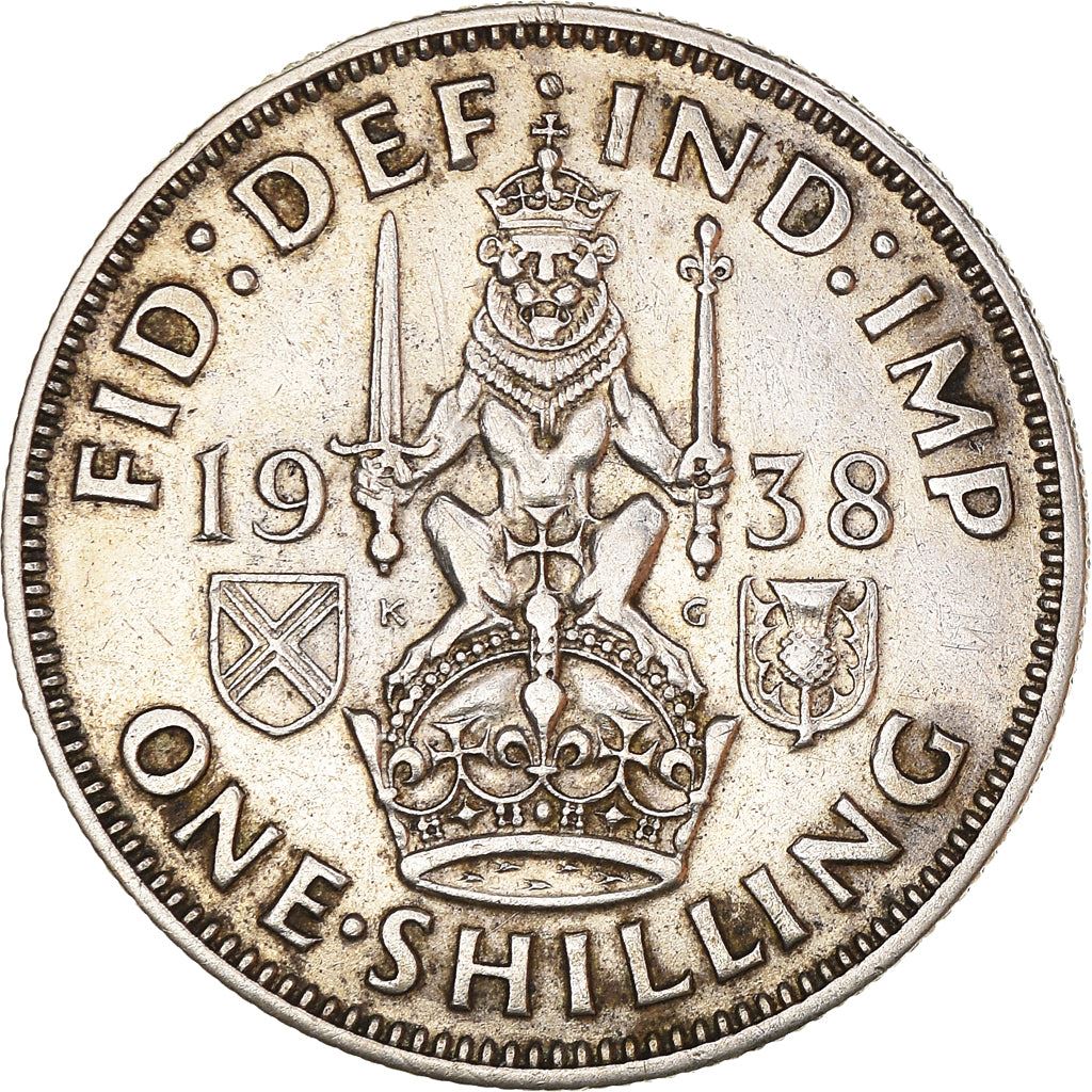 United Kingdom Coin 1 Shilling | George VI Scottish Crest | 1937 - 1946