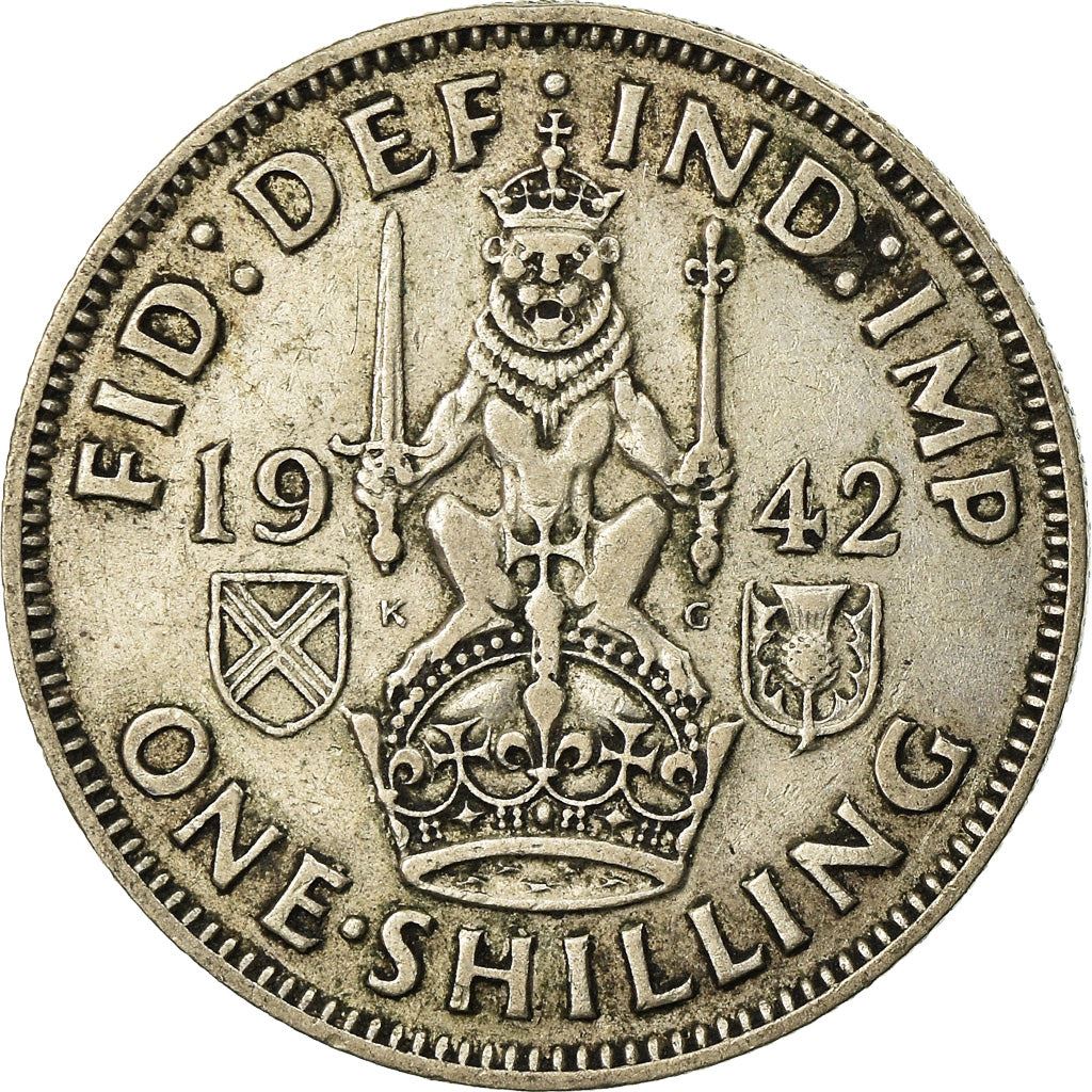 United Kingdom Coin 1 Shilling | George VI Scottish Crest | 1937 - 1946