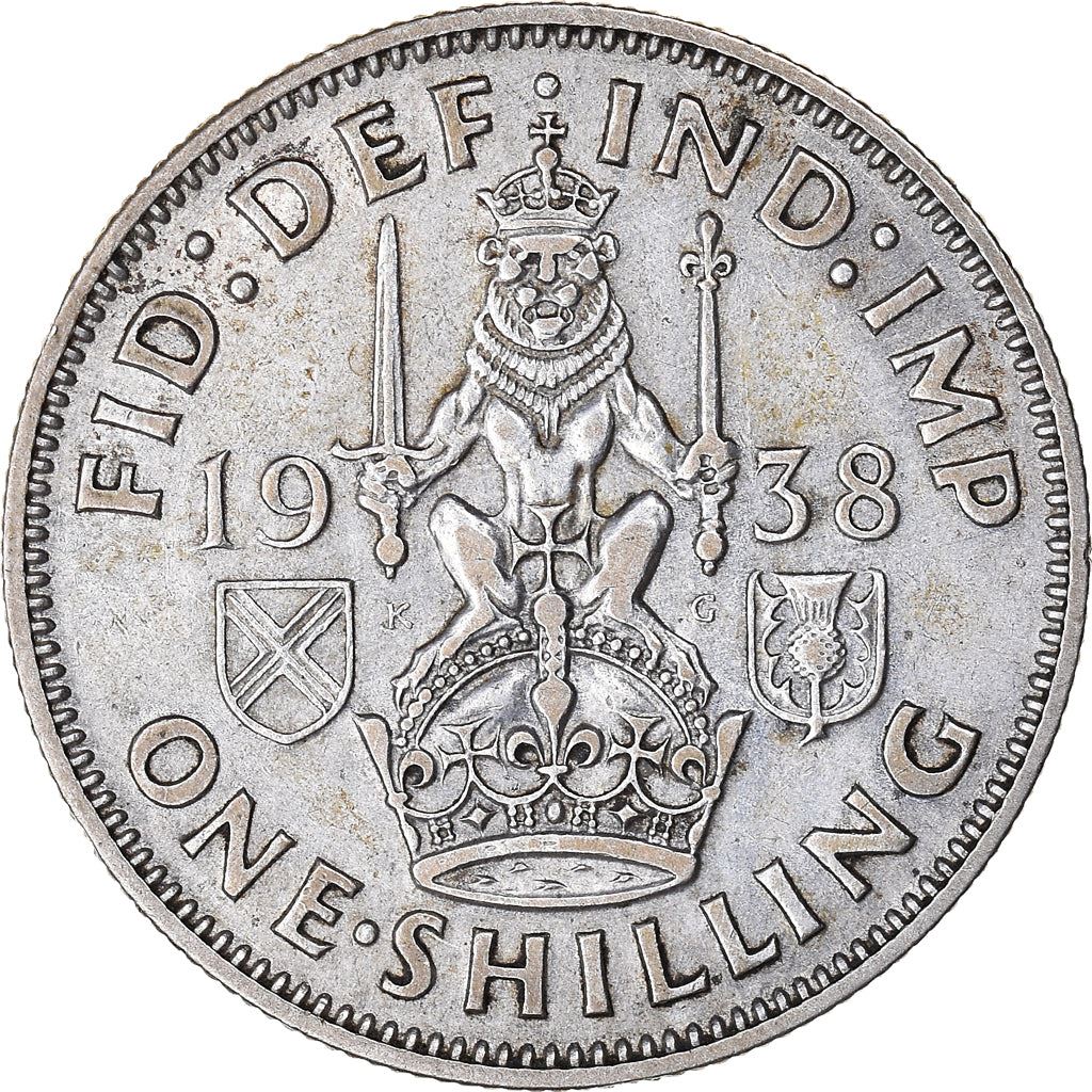 United Kingdom Coin 1 Shilling | George VI Scottish Crest | 1937 - 1946