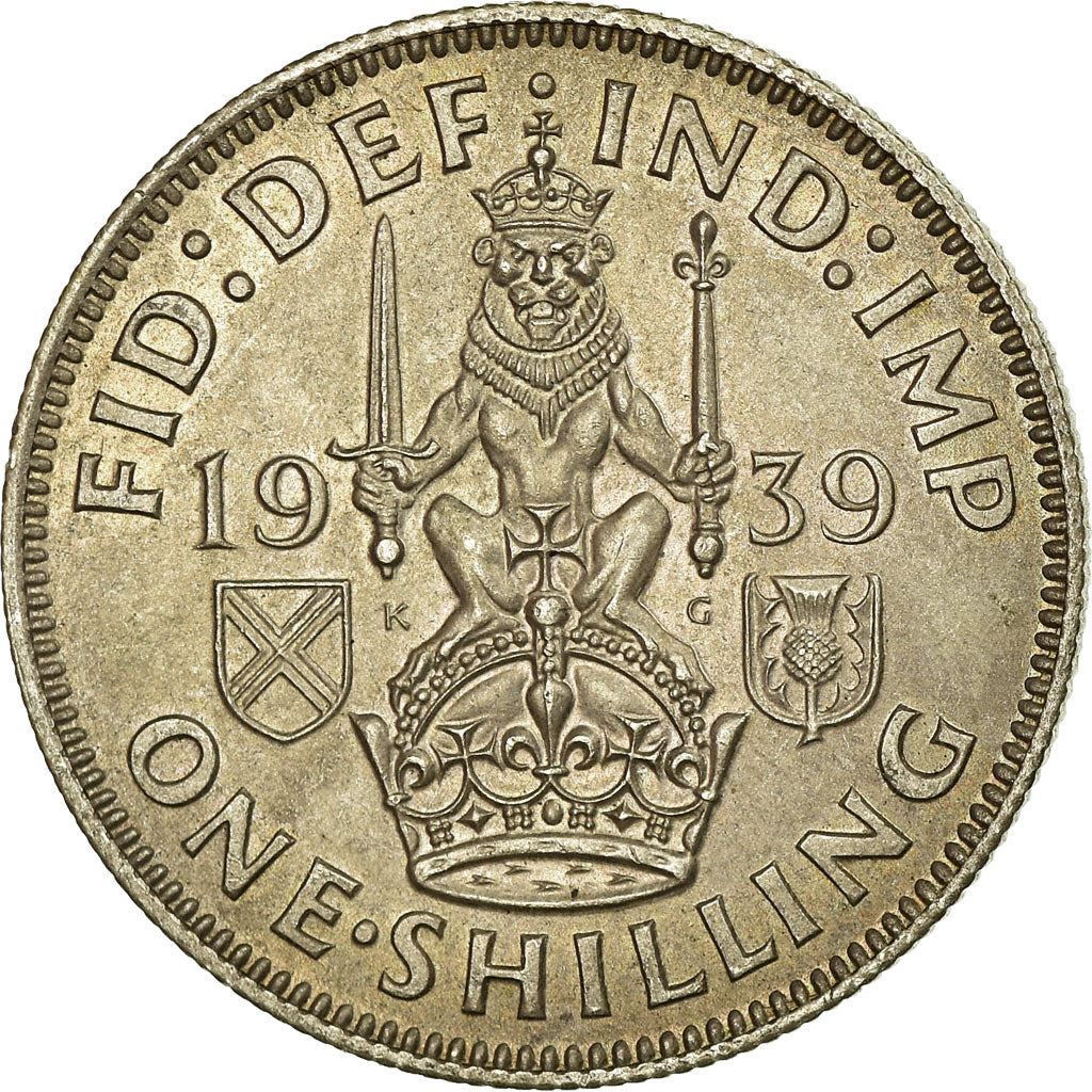 United Kingdom Coin 1 Shilling | George VI Scottish Crest | 1937 - 1946