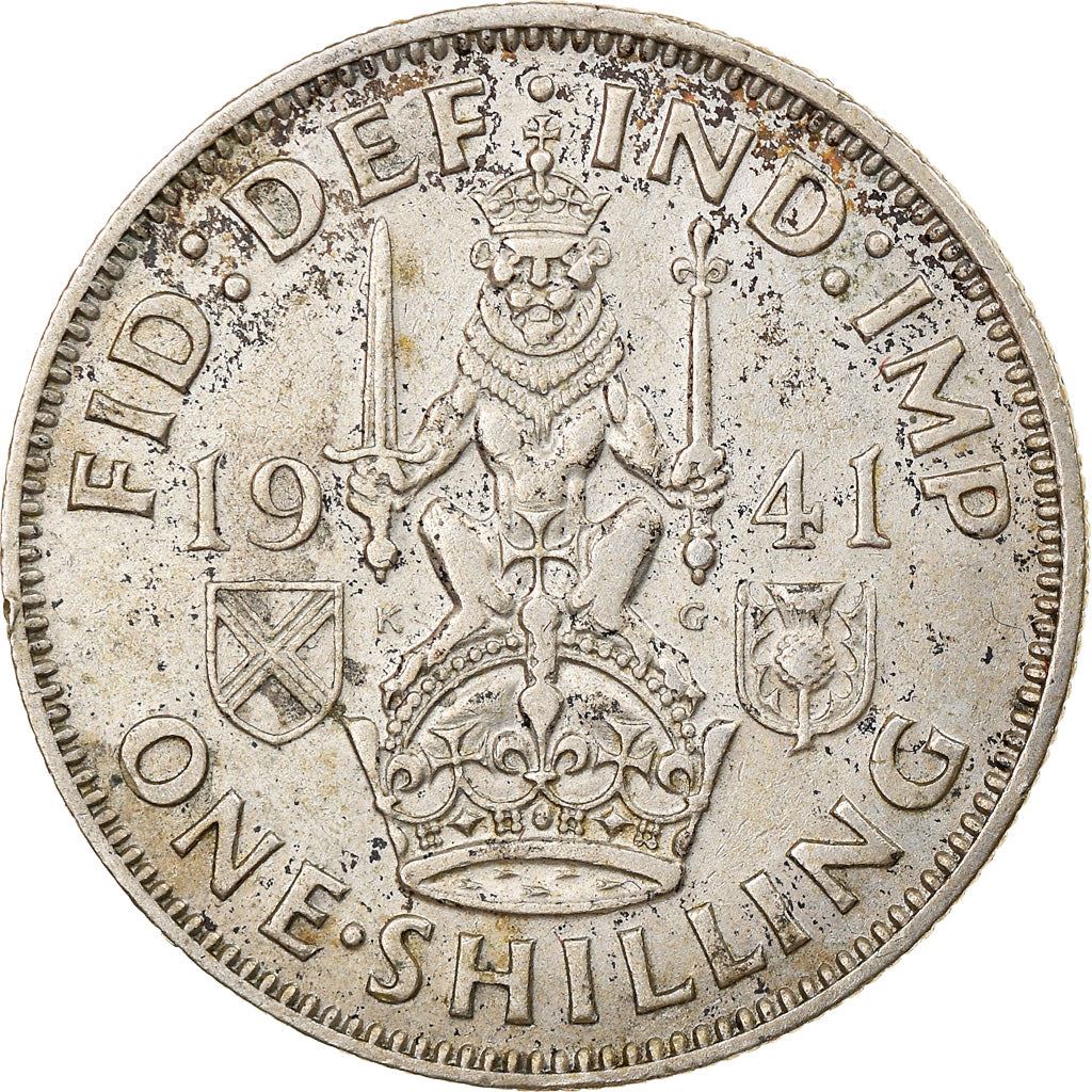 United Kingdom Coin 1 Shilling | George VI Scottish Crest | 1937 - 1946