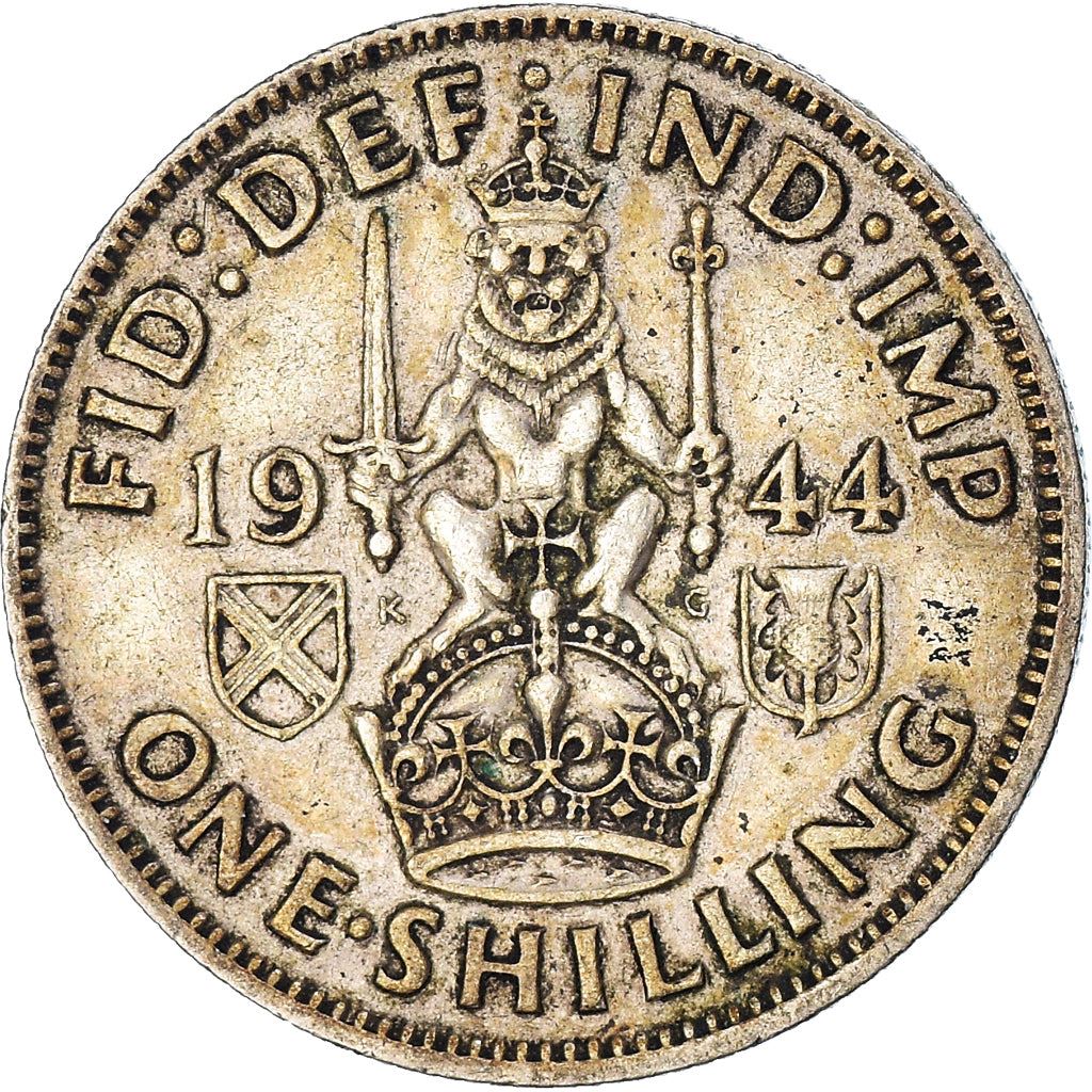 United Kingdom Coin 1 Shilling | George VI Scottish Crest | 1937 - 1946