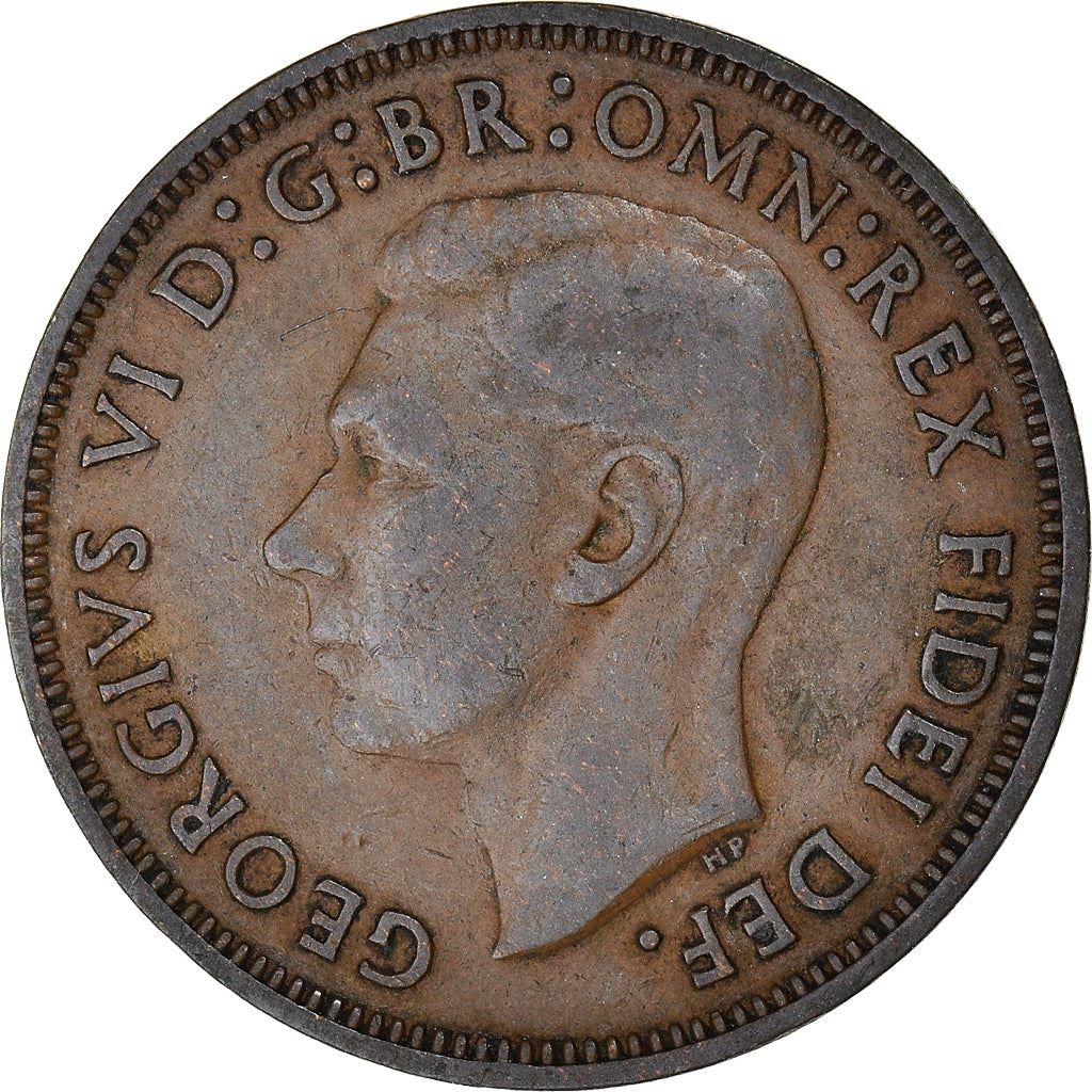 United Kingdom Coin ½ Penny | George VI without 'IND:IMP' | 1949 - 1952