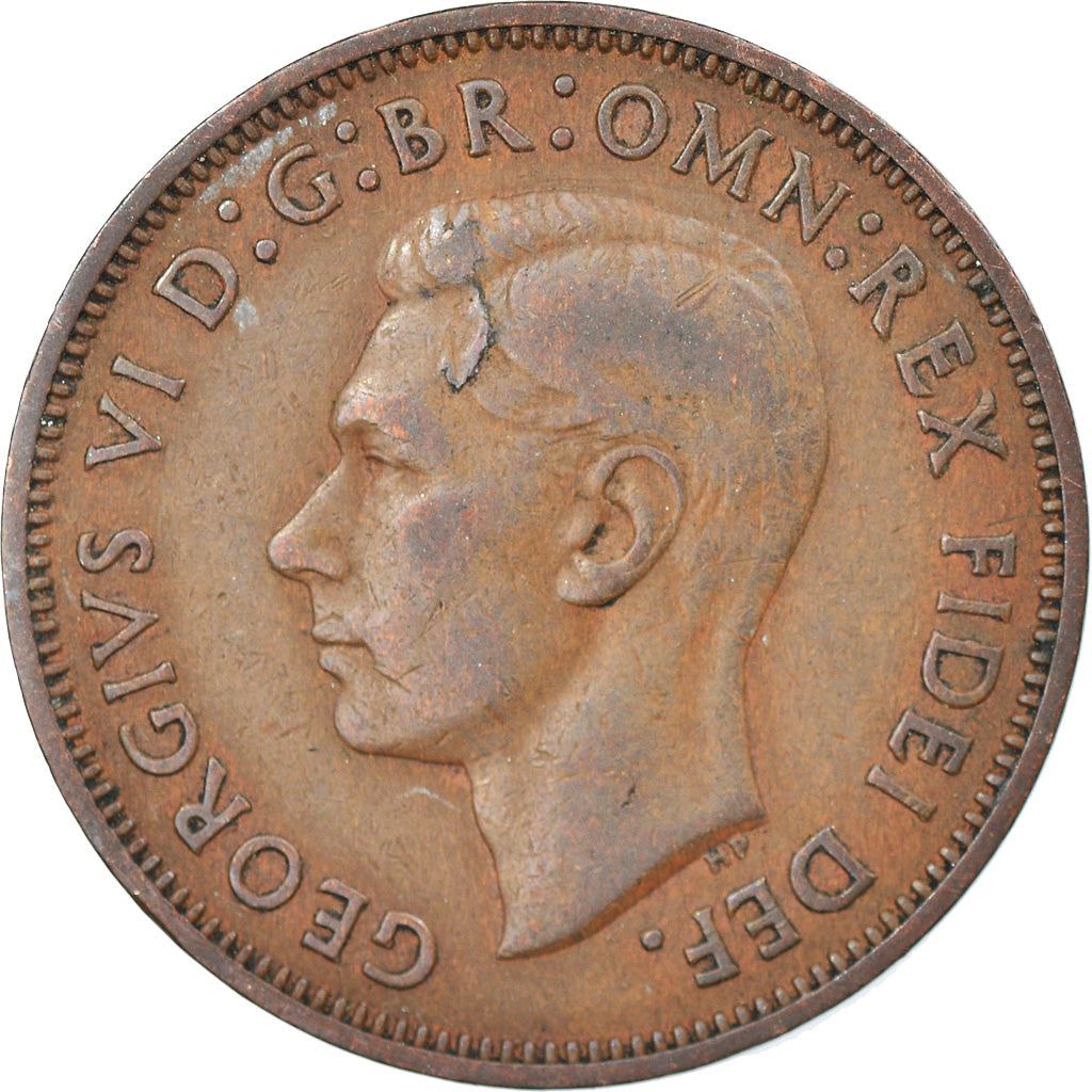 United Kingdom Coin ½ Penny | George VI without 'IND:IMP' | 1949 - 1952