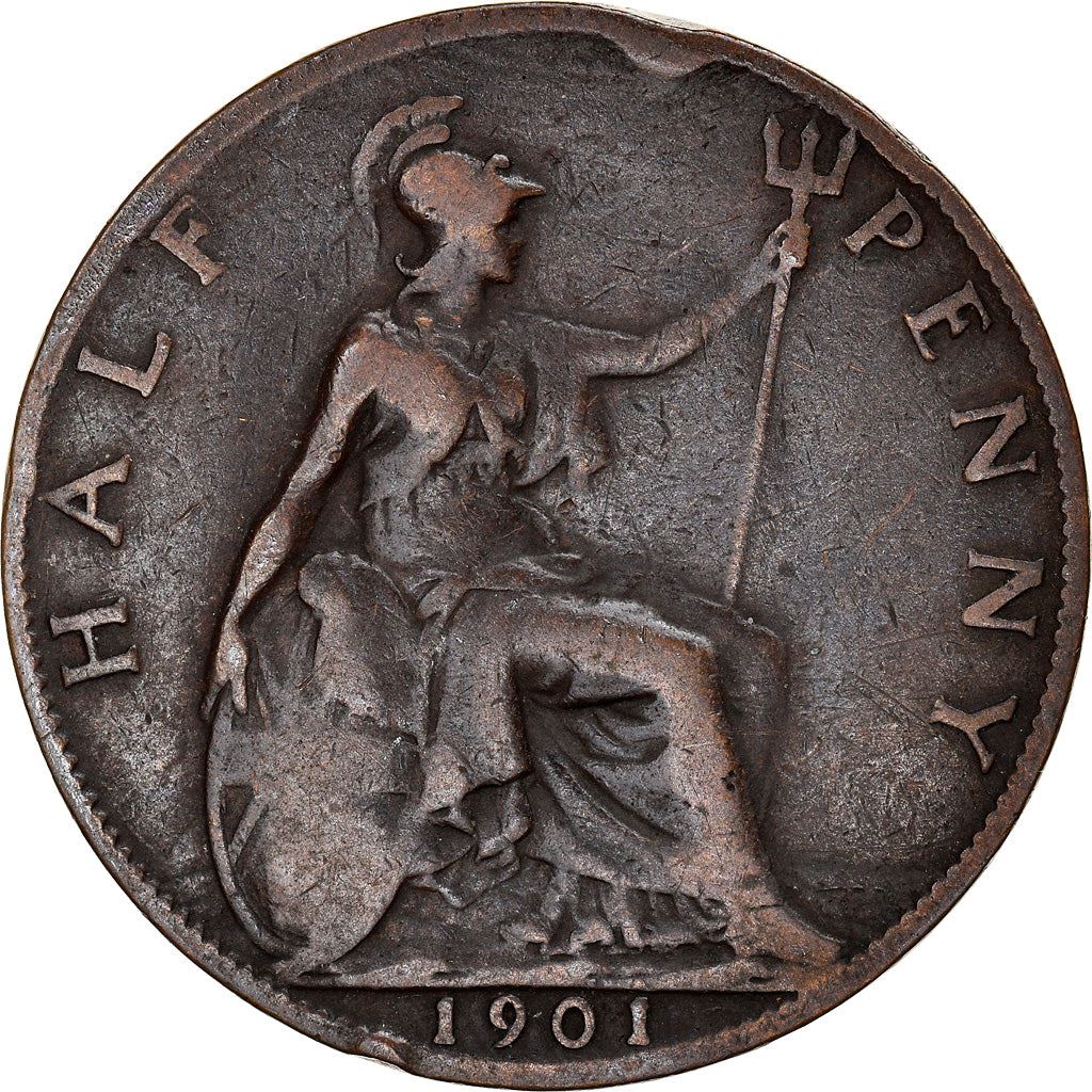 United Kingdom Coin ½ Penny | Victoria 3rd portrait | 1895 - 1901