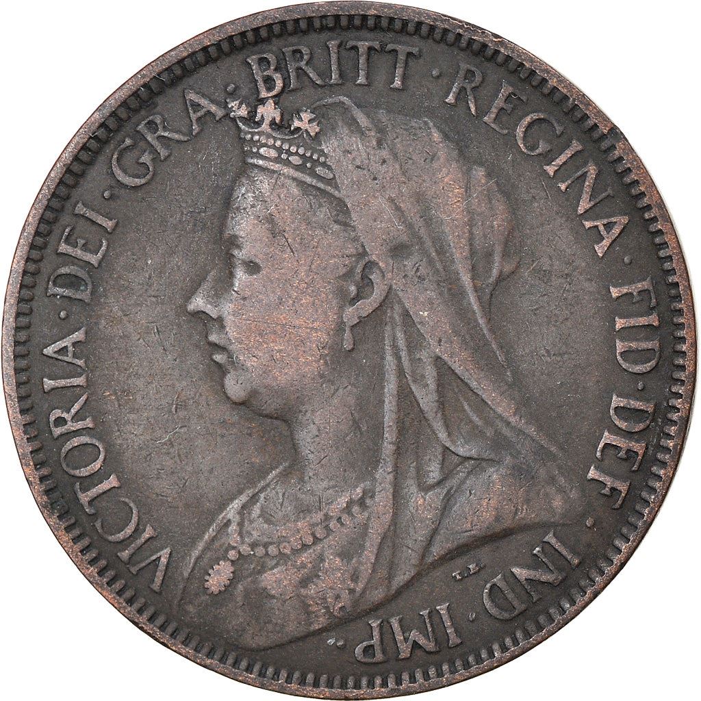 United Kingdom Coin ½ Penny | Victoria 3rd portrait | 1895 - 1901