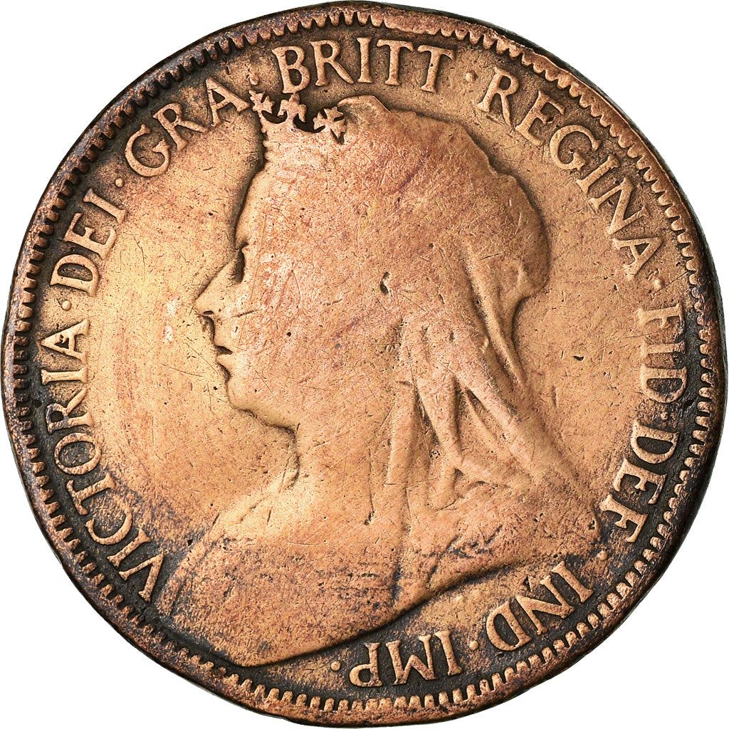 United Kingdom Coin ½ Penny | Victoria 3rd portrait | 1895 - 1901