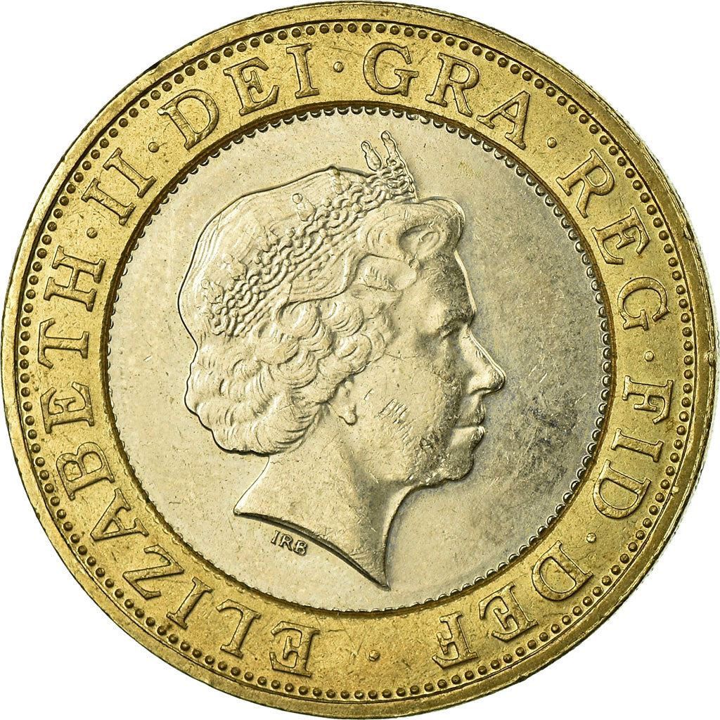 United Kingdom Coin 2 Pounds | Elizabeth II 4th portrait | Technology | 1998 - 2015