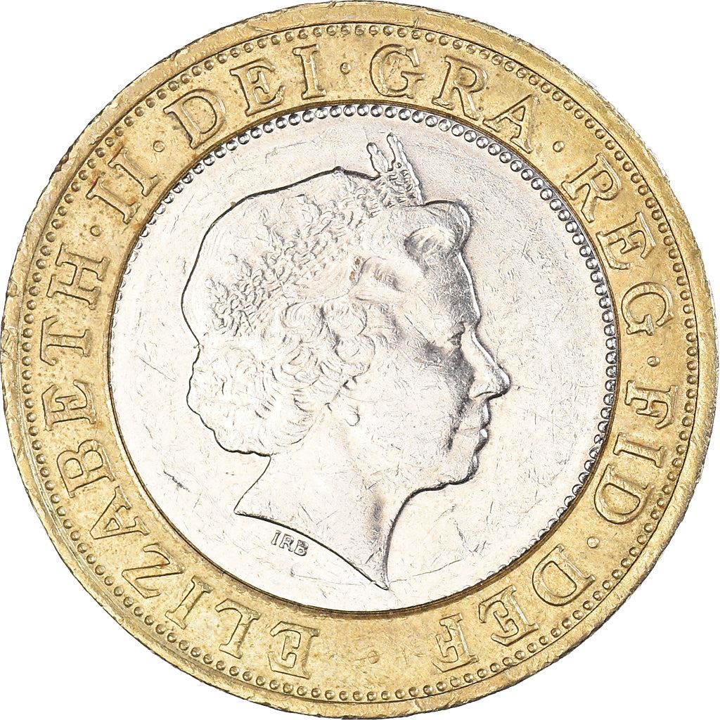 United Kingdom Coin 2 Pounds | Elizabeth II 4th portrait | Technology | 1998 - 2015