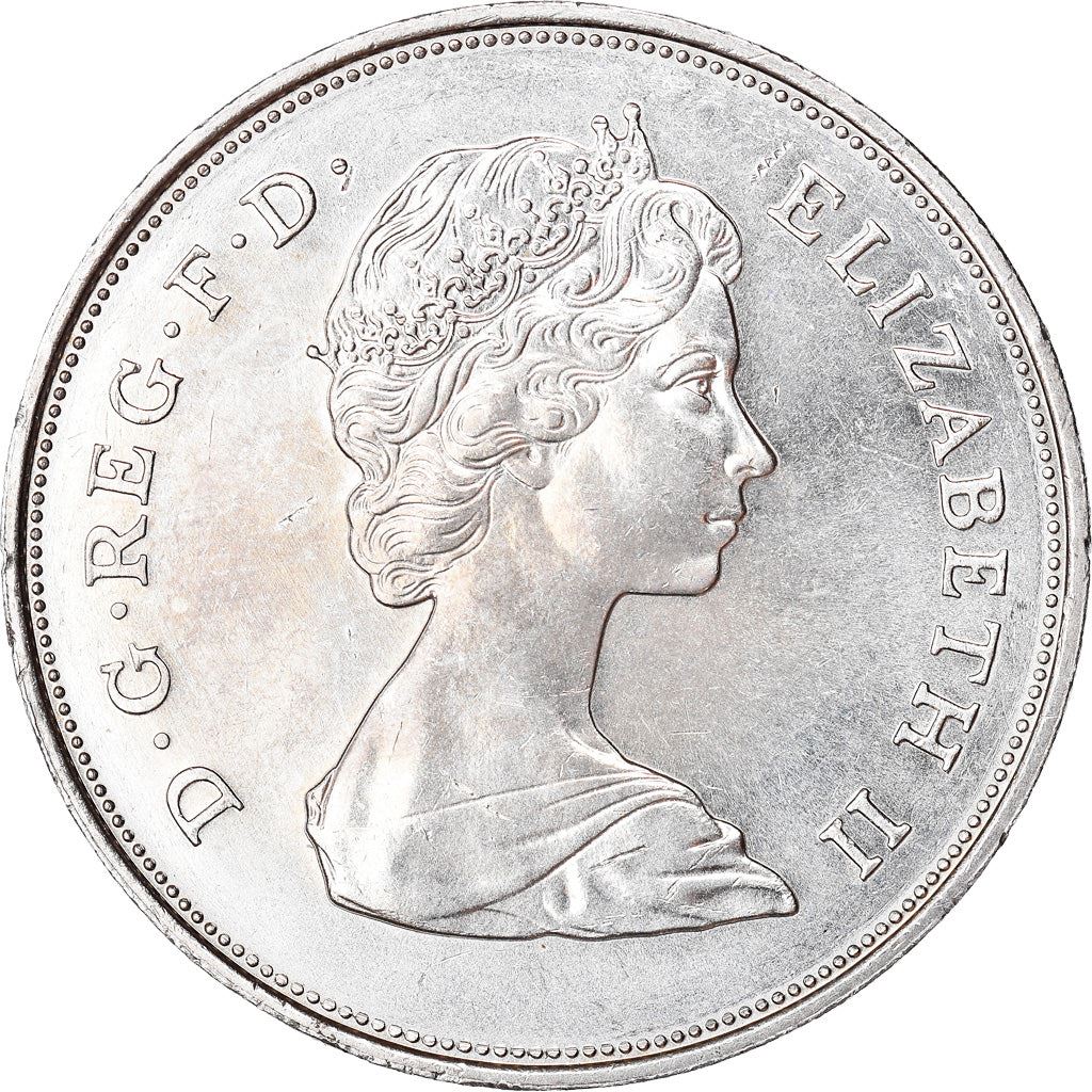 United Kingdom Coin 25 New Pence | Elizabeth II Queen Mother | 1980