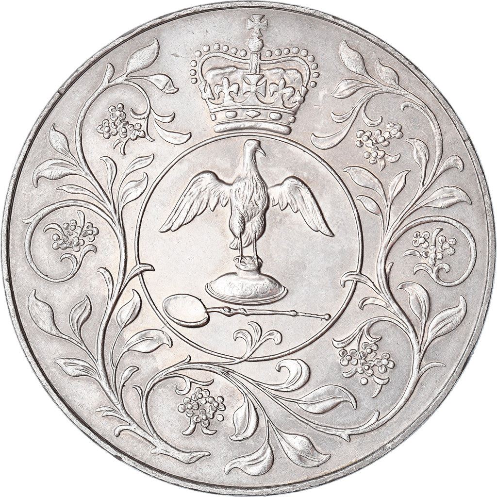 United Kingdom Coin 25 New Pence | Elizabeth II Silver Jubilee | 1977