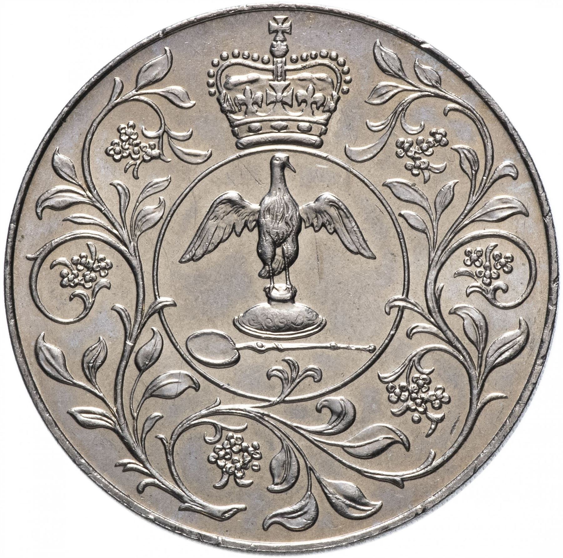 United Kingdom Coin 25 New Pence | Elizabeth II Silver Jubilee | 1977