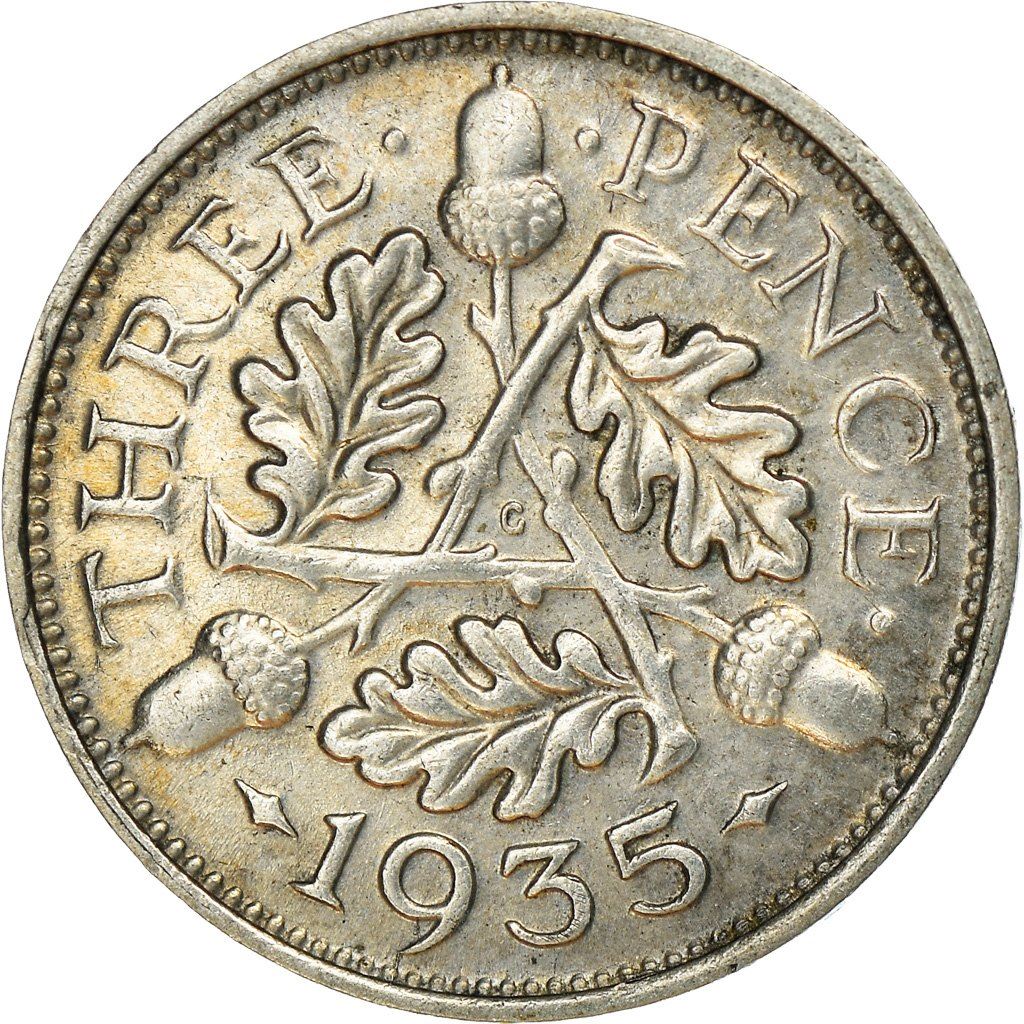 United Kingdom Coin 3 Pence | George V | 1927 - 1936