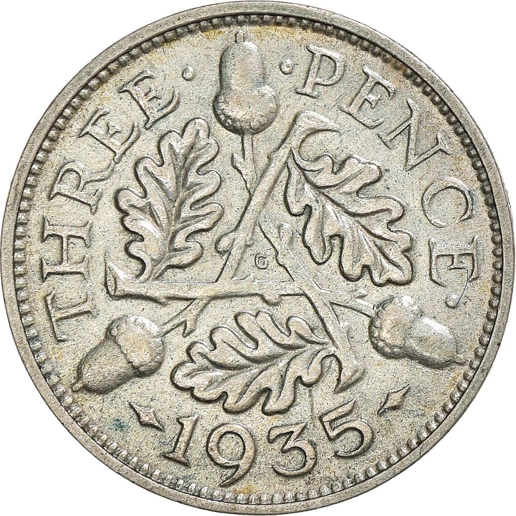 United Kingdom Coin 3 Pence | George V | 1927 - 1936