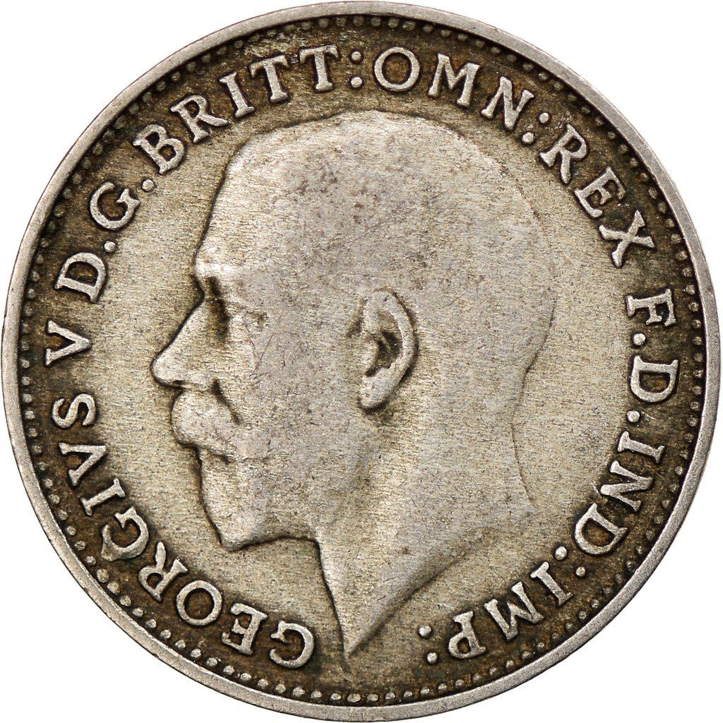 United Kingdom Coin 3 Pence | George V 2nd issue | incl. Maundy | 1920 - 1927