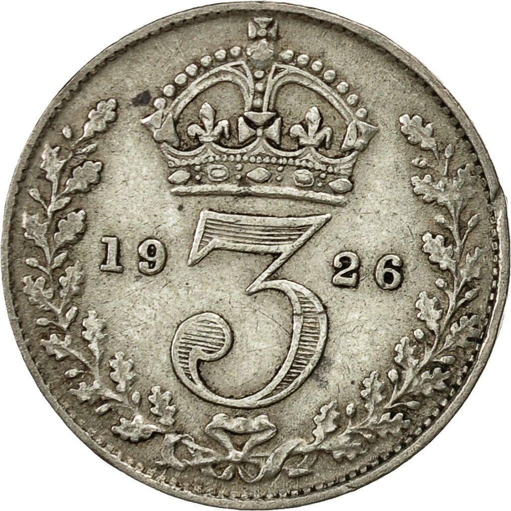 United Kingdom Coin 3 Pence | George V 2nd issue | incl. Maundy | 1920 - 1927