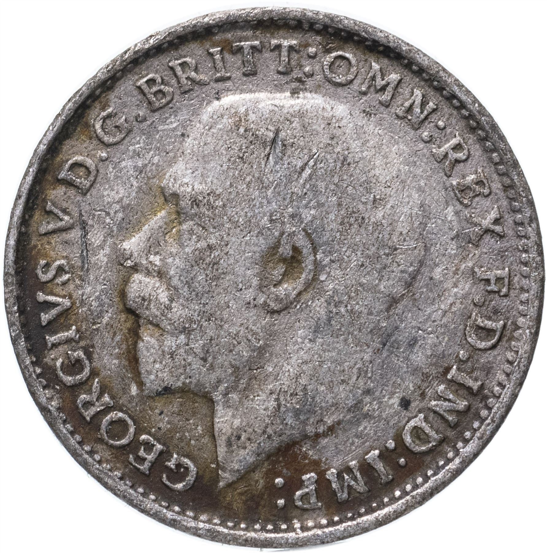 United Kingdom Coin 3 Pence | George V 2nd issue | incl. Maundy | 1920 - 1927