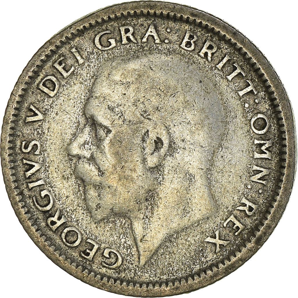 United Kingdom Coin 6 Pence | George V 3rd 1926 - 1927