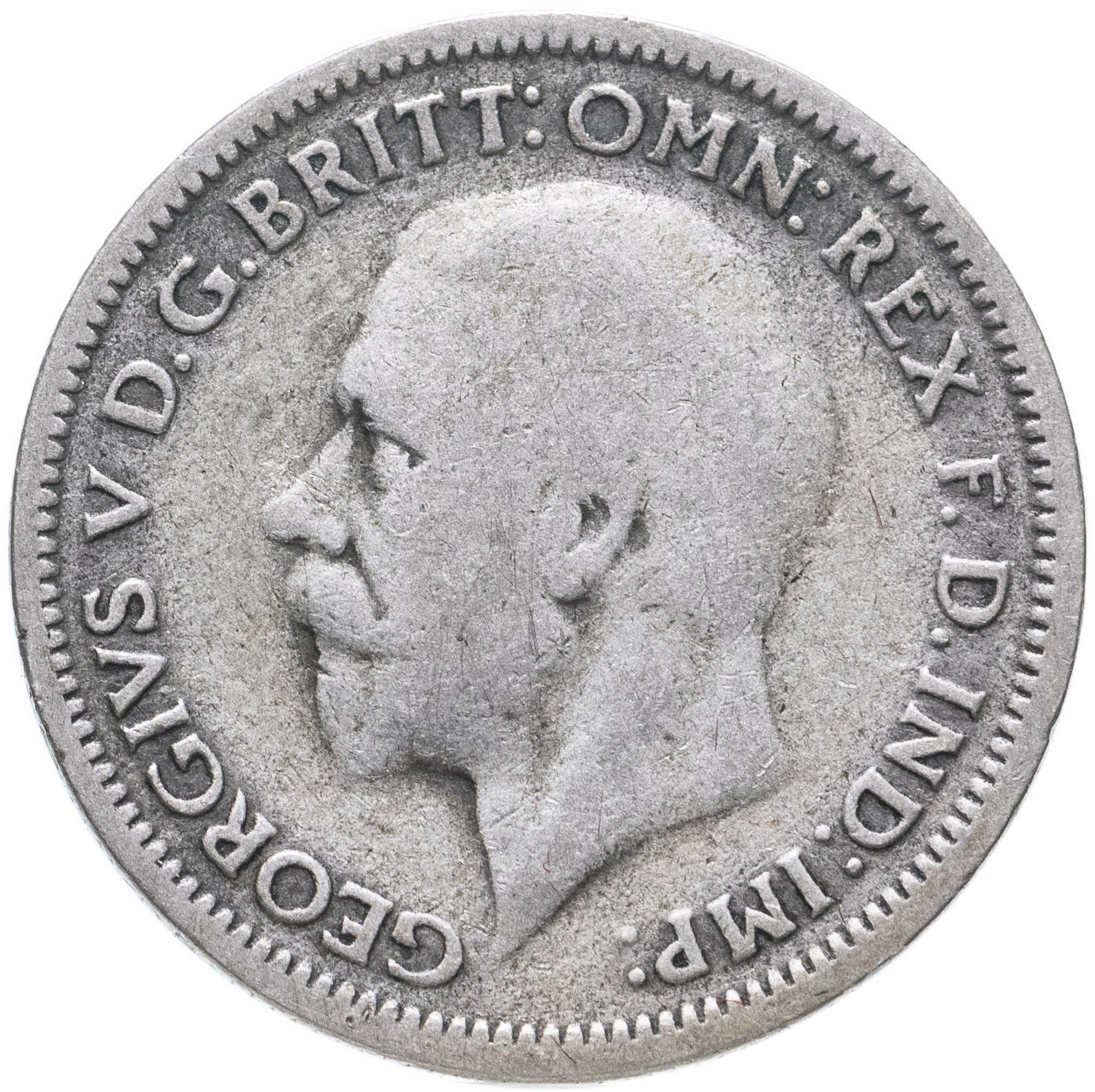 United Kingdom Coin 6 Pence | George V 4th 1927 - 1936