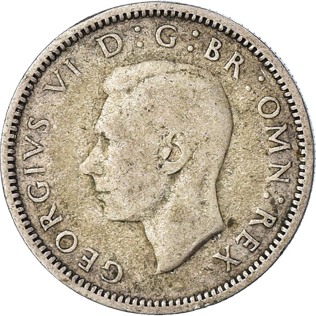 United Kingdom Coin 6 Pence | George VI 1st 1937 - 1946