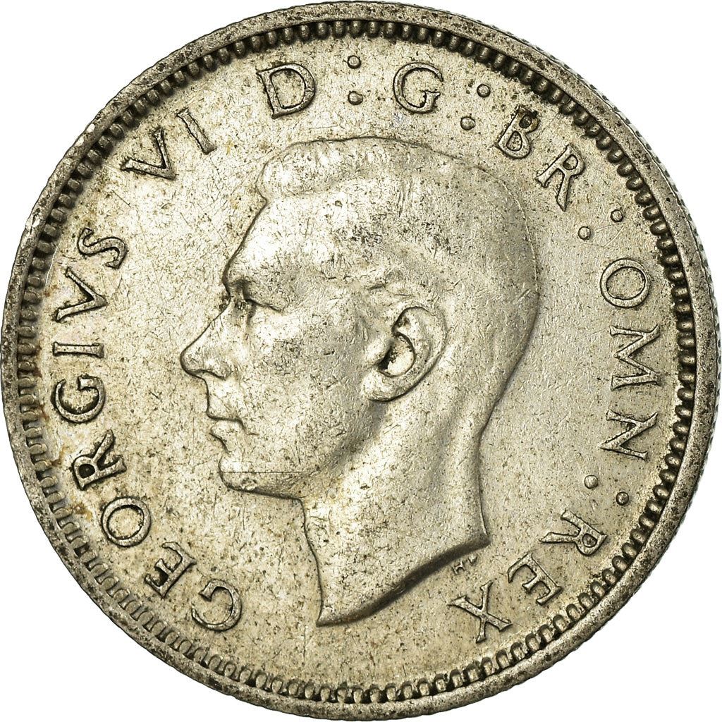 United Kingdom Coin 6 Pence | George VI 1st 1937 - 1946