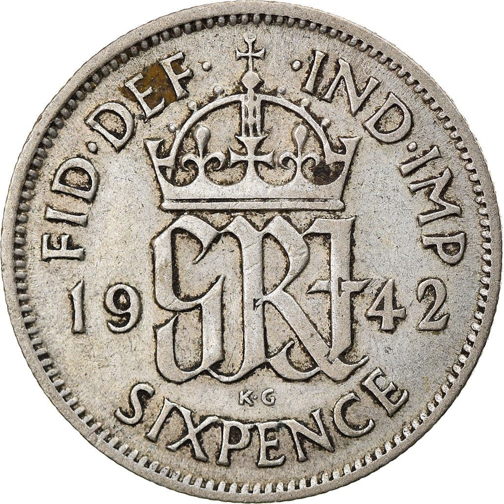 United Kingdom Coin 6 Pence | George VI 1st 1937 - 1946