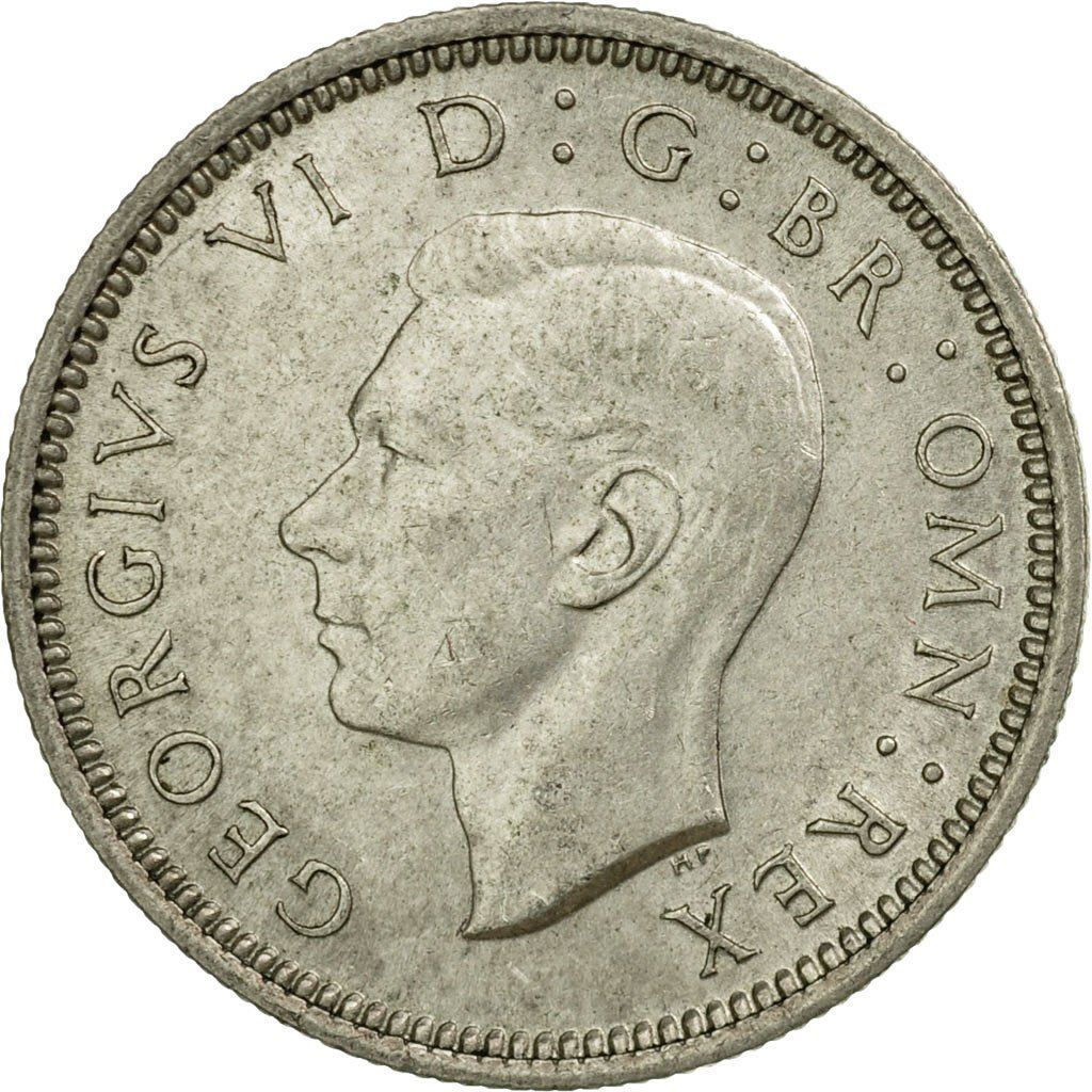 United Kingdom Coin 6 Pence | George VI 1st 1937 - 1946