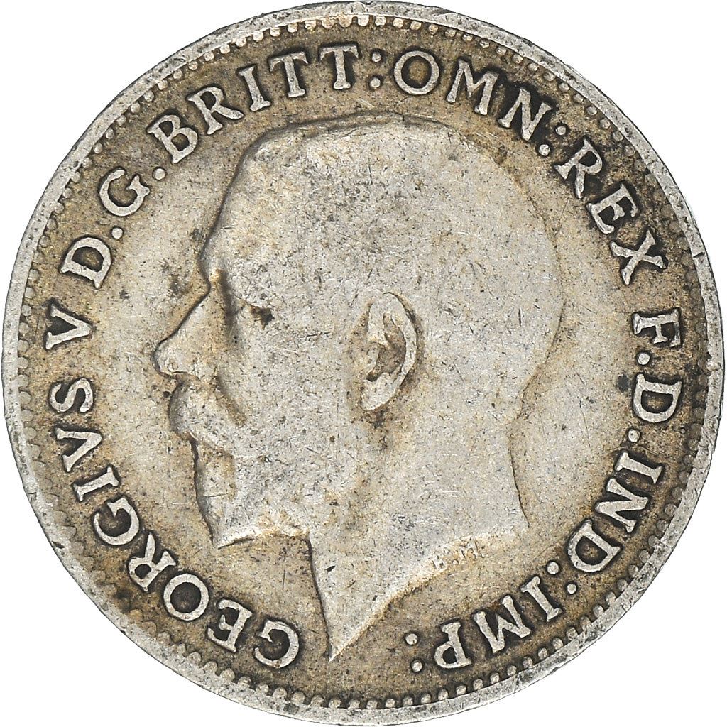 United Kingdom Coin British 3 Pence | George V | KM813 | 1911 - 1920