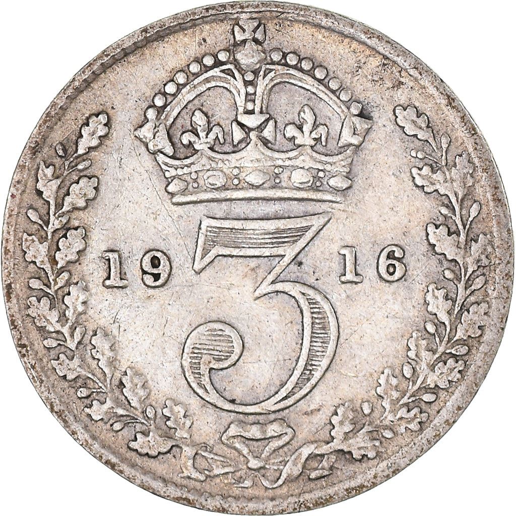 United Kingdom Coin British 3 Pence | George V | KM813 | 1911 - 1920