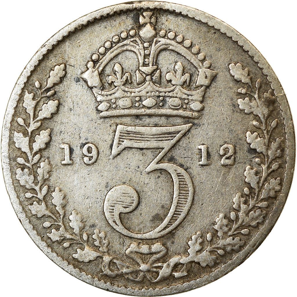 United Kingdom Coin British 3 Pence | George V | KM813 | 1911 - 1920