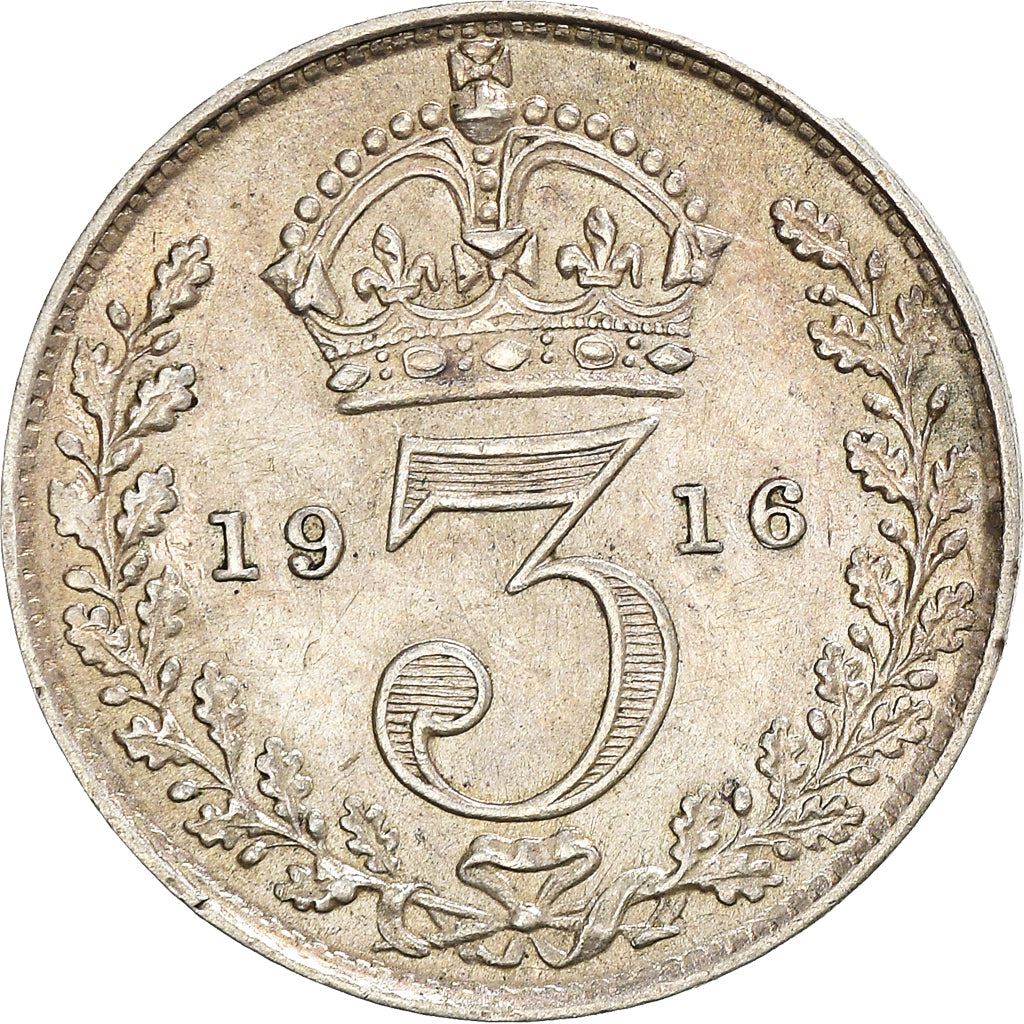 United Kingdom Coin British 3 Pence | George V | KM813 | 1911 - 1920