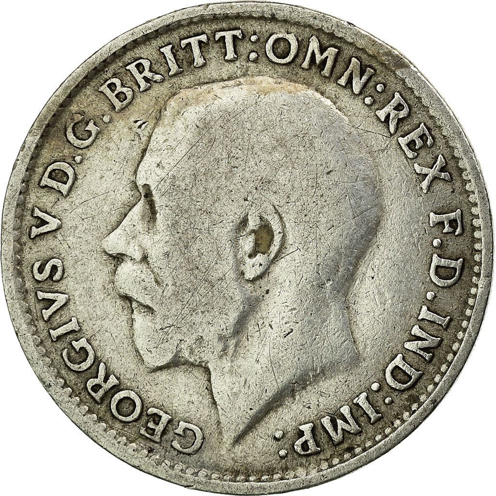 United Kingdom Coin British 3 Pence | George V | KM813 | 1911 - 1920