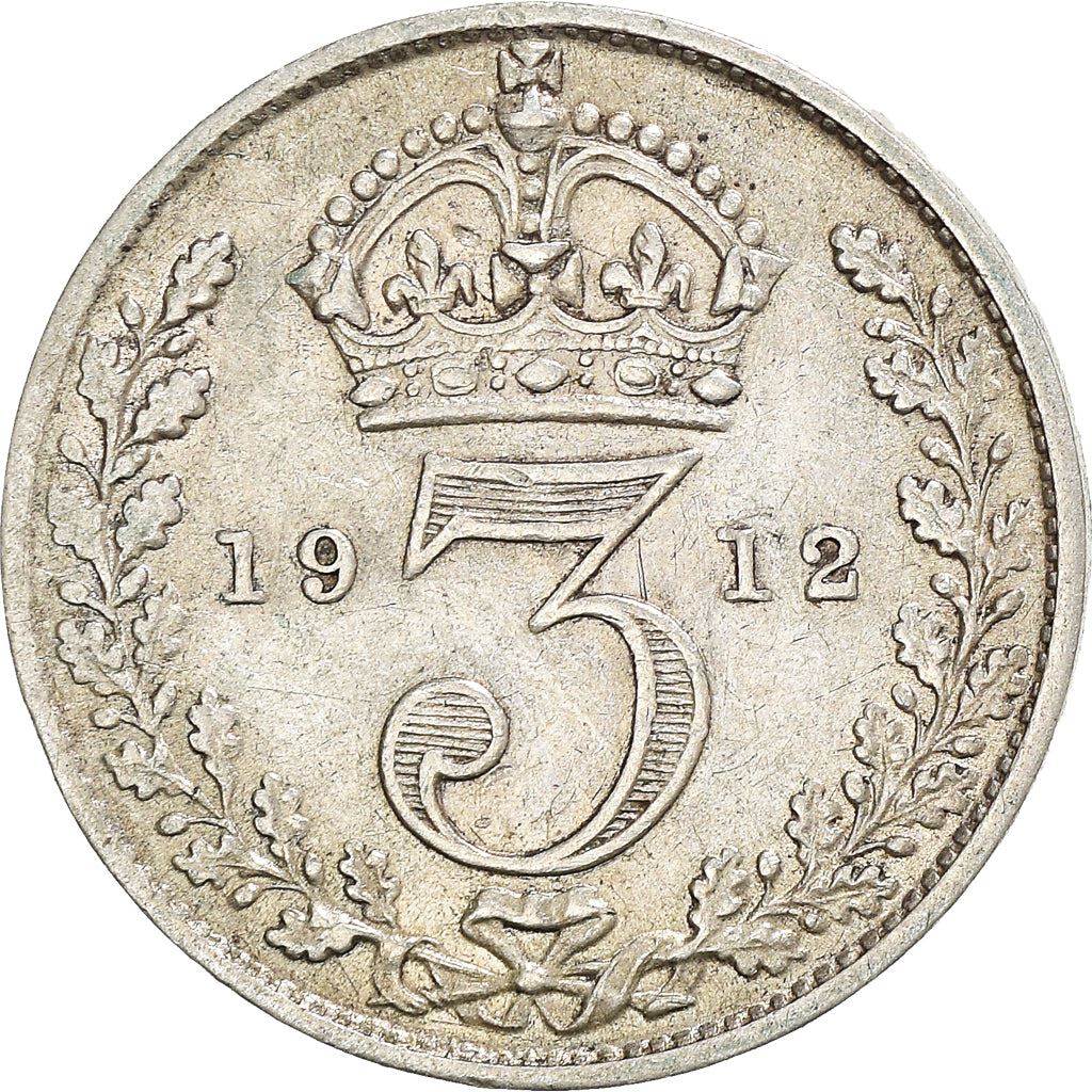 United Kingdom Coin British 3 Pence | George V | KM813 | 1911 - 1920