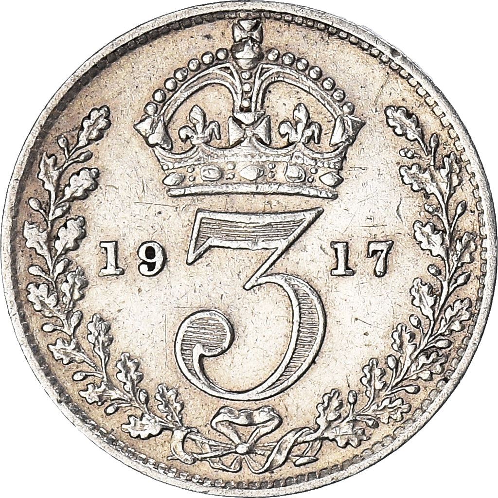 United Kingdom Coin British 3 Pence | George V | KM813 | 1911 - 1920