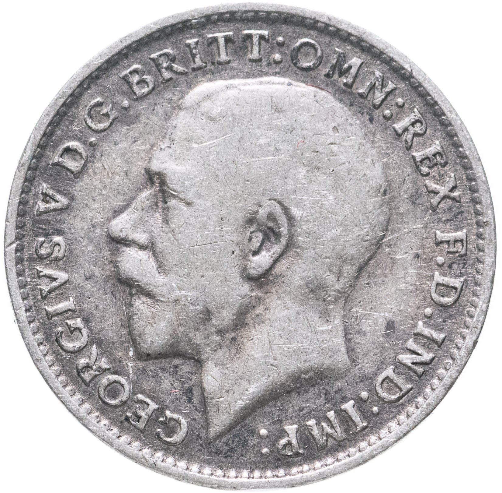 United Kingdom Coin British 3 Pence | George V | KM813 | 1911 - 1920