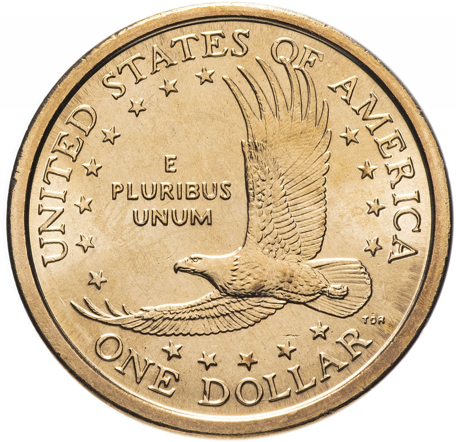 United States | 1 Dollar Coin | Sacagawea | Jean Baptiste Charbonneau | Eagle | KM310 | 2000 - 2008