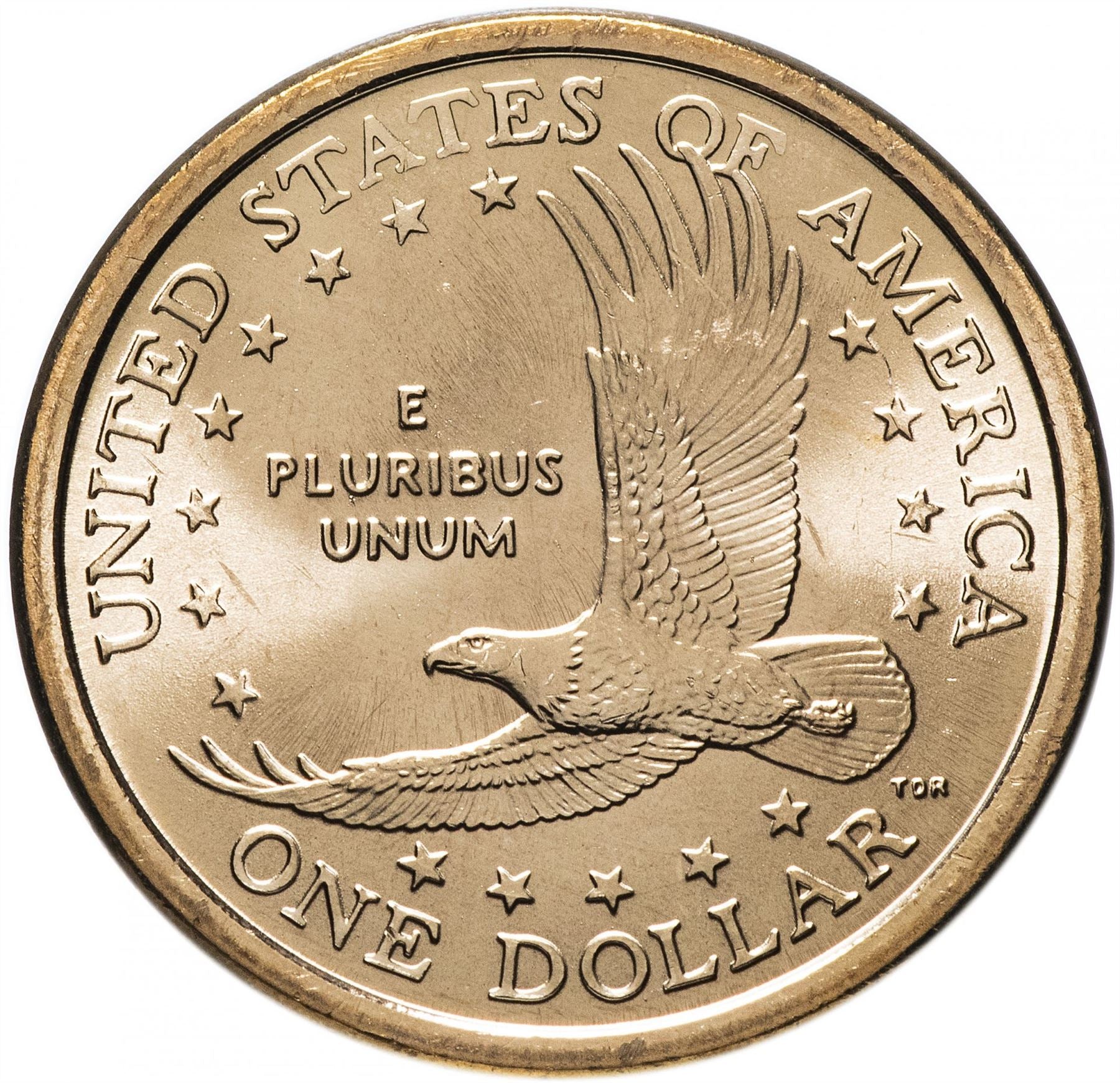 United States | 1 Dollar Coin | Sacagawea | Jean Baptiste Charbonneau | Eagle | KM310 | 2000 - 2008