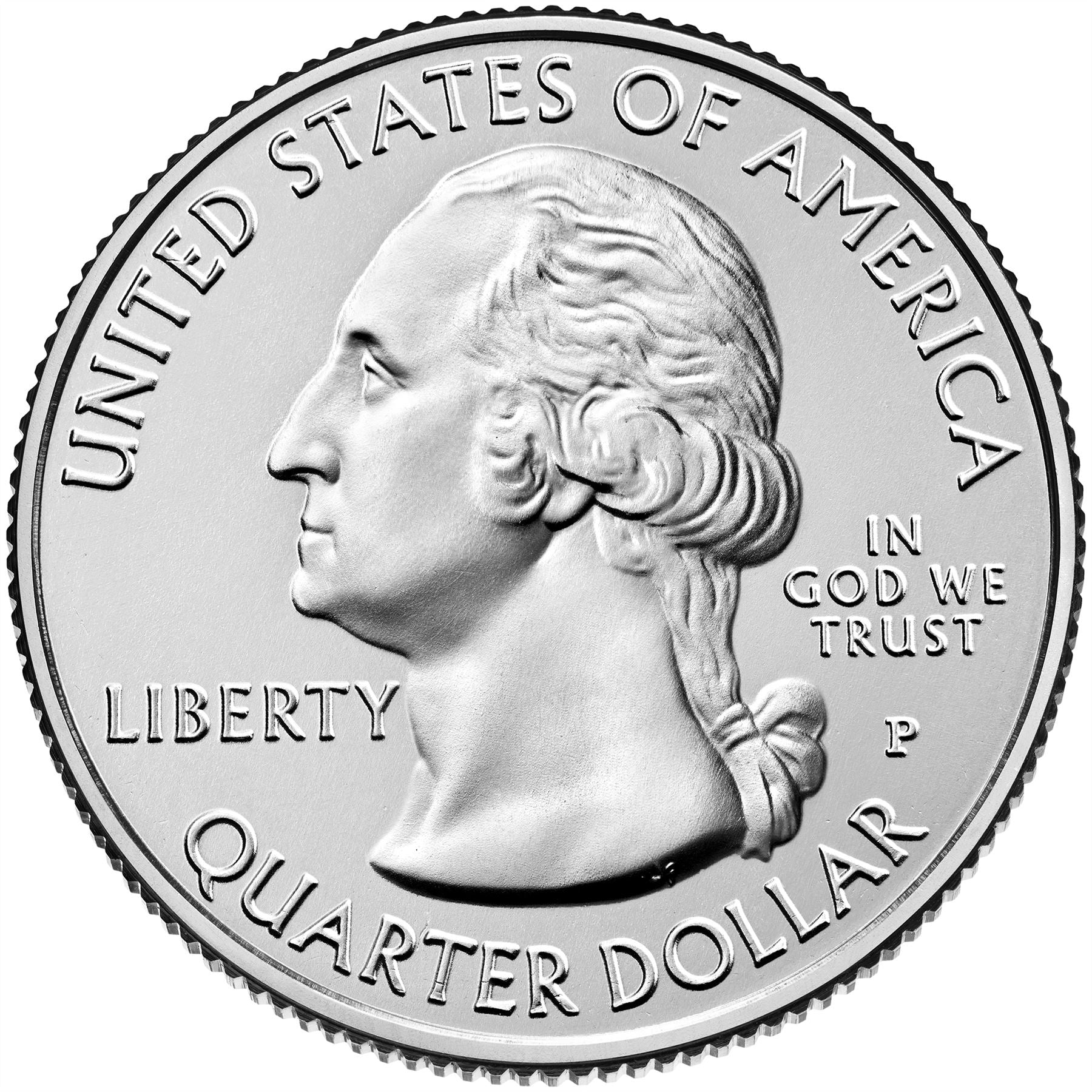 United States | 1/4 Dollar Coin | George Washington | Kilauea Volcano | KM522 | 2012