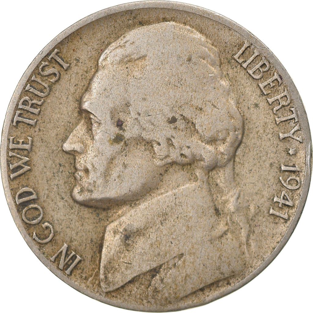 United States | 5 Cents Coin | Thomas Jefferson | Monticello | KM192 | 1938 - 2003