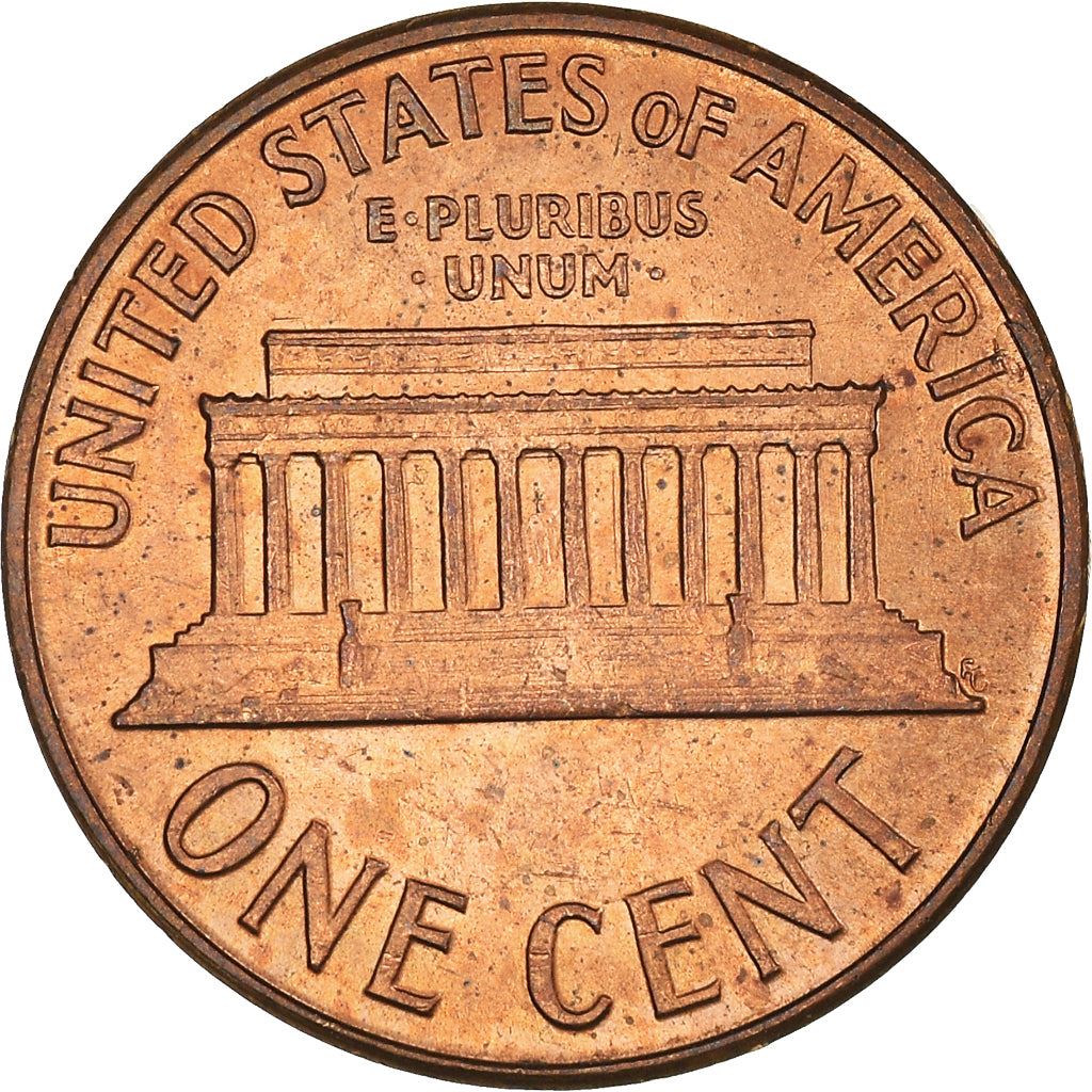 United States | American 1 Cent Coin | Abraham Lincoln | KM201 | 1959 - 1982