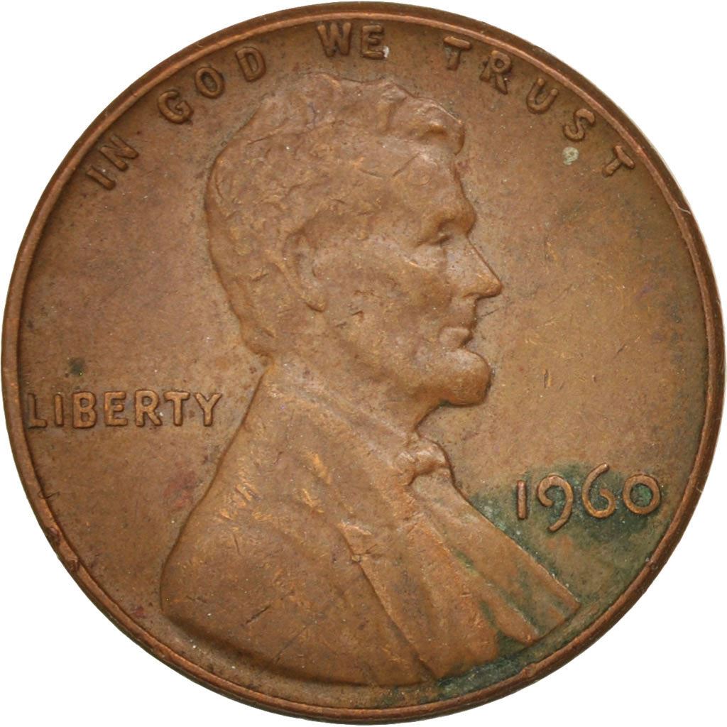 United States | American 1 Cent Coin | Abraham Lincoln | KM201 | 1959 - 1982