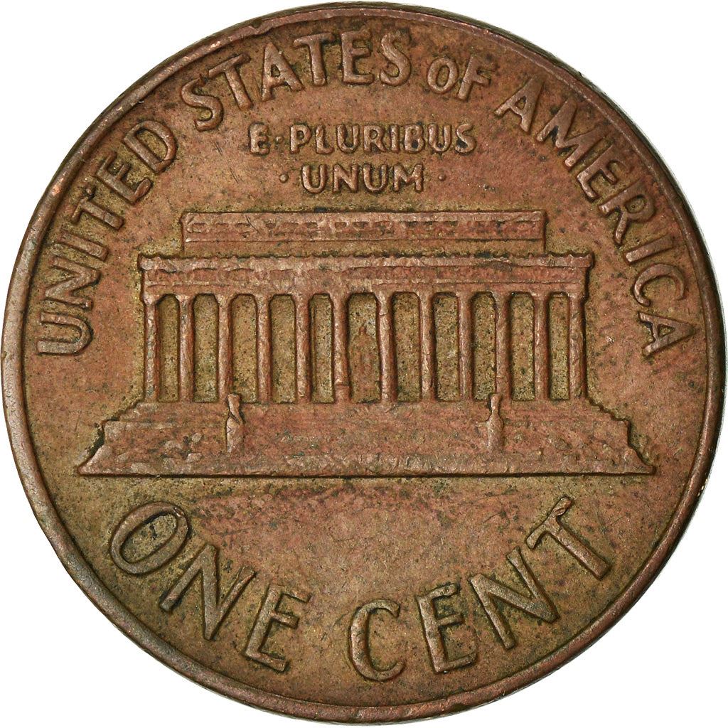 United States | American 1 Cent Coin | Abraham Lincoln | KM201 | 1959 - 1982