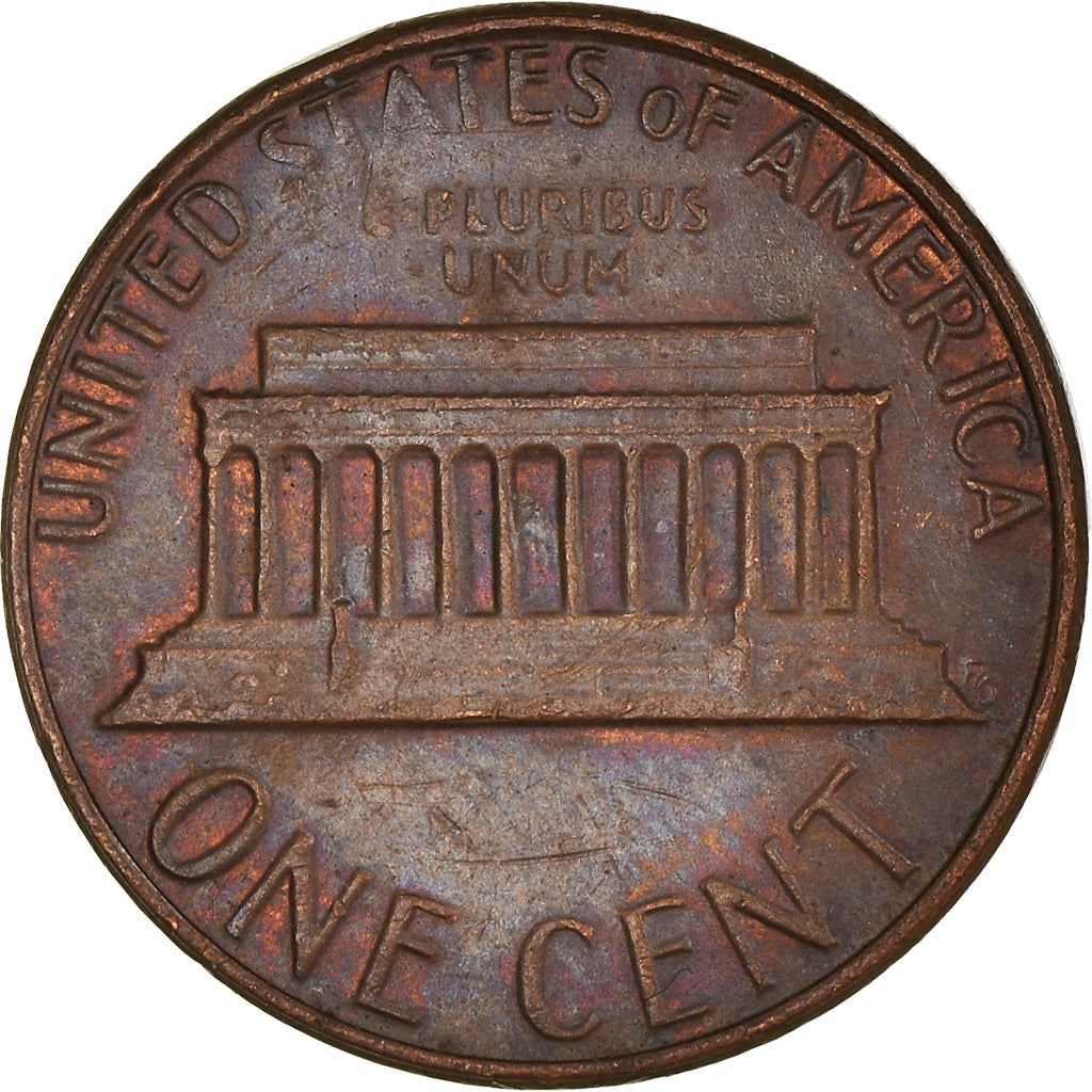 United States | American 1 Cent Coin | Abraham Lincoln | KM201 | 1959 - 1982